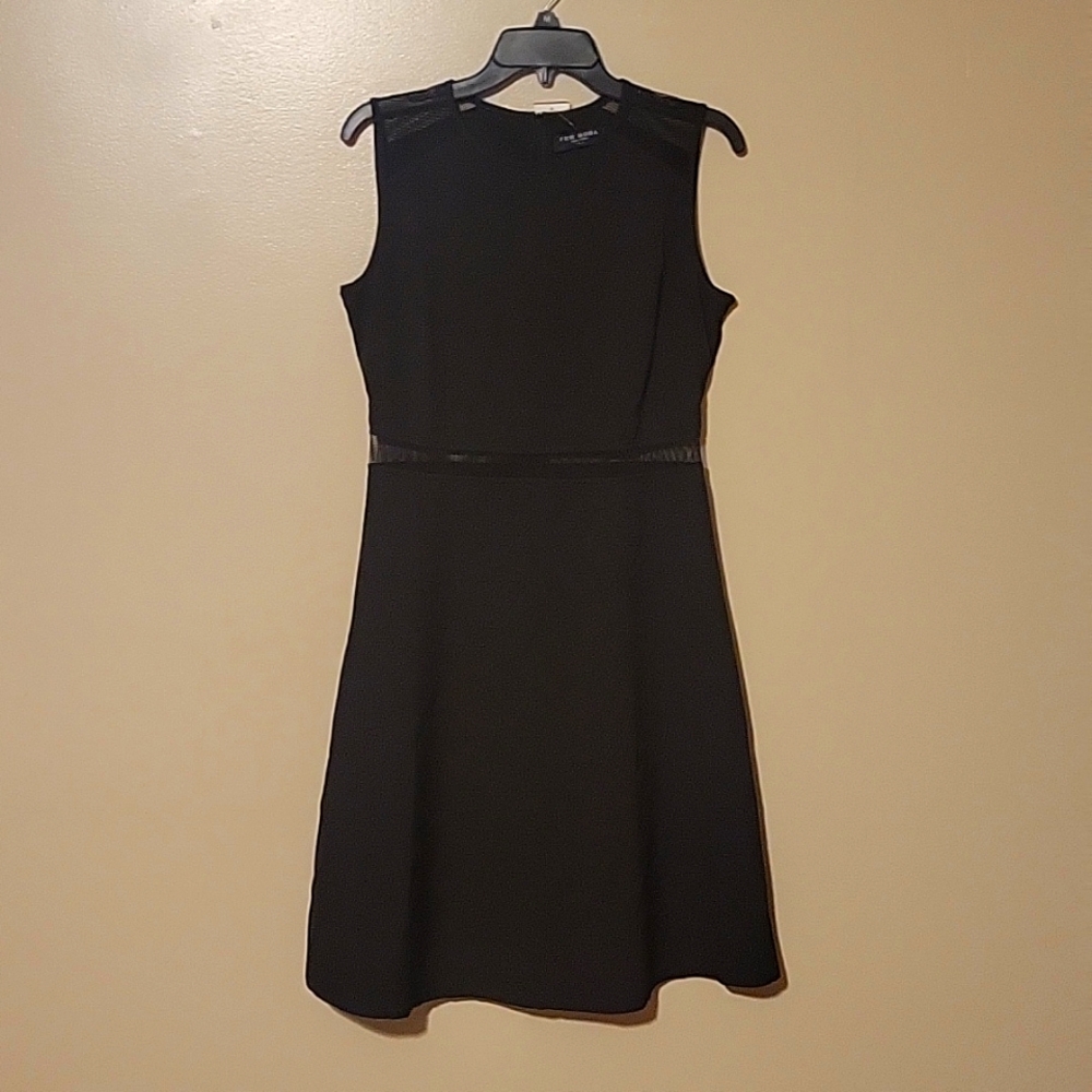 Few Moda Mini Dress Sleeveless Black Womens Size‎ Large NWT